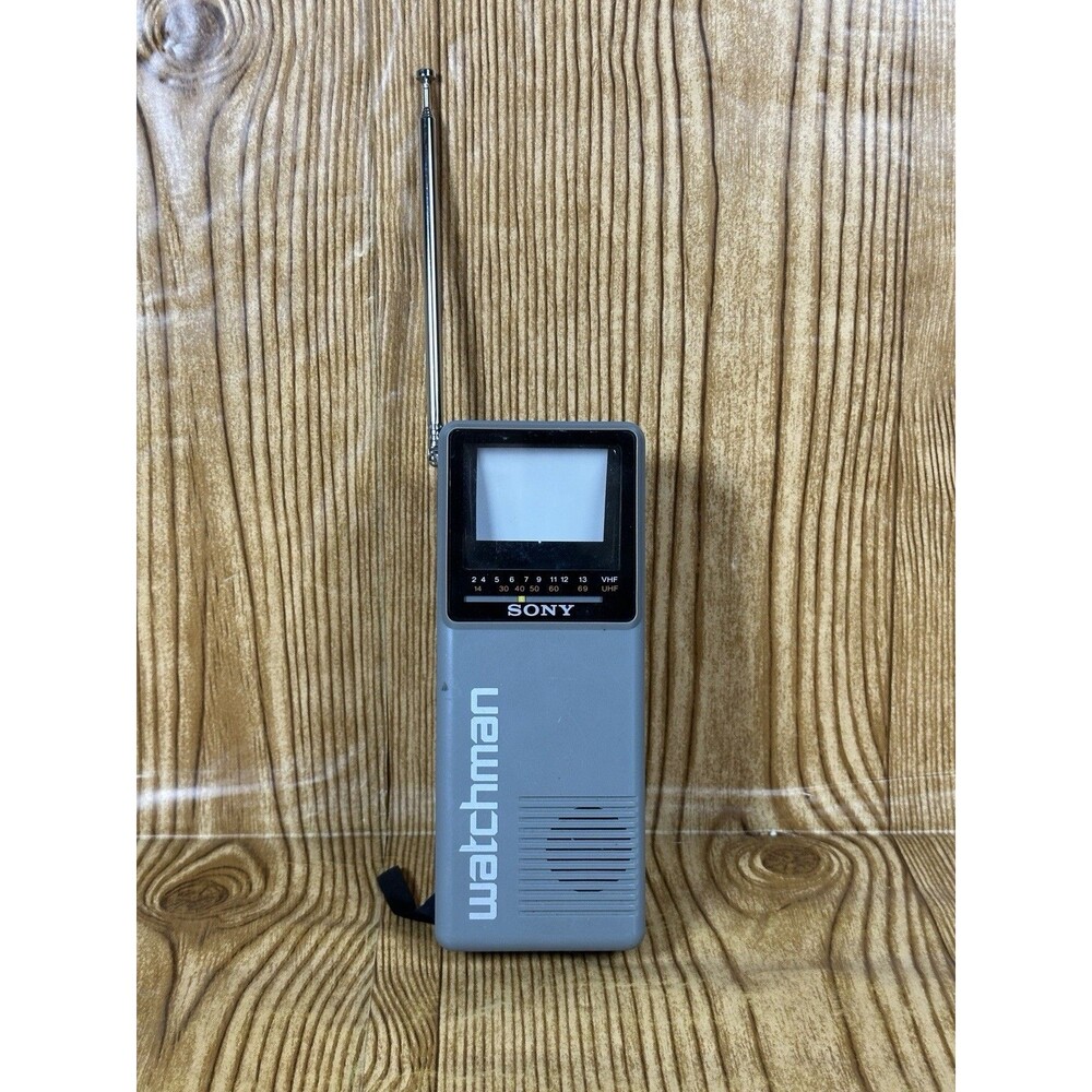 Vintage Sony‎ Watchman FD-10A Handheld Pocket TV VHF/UHF PARTS ONLY READ